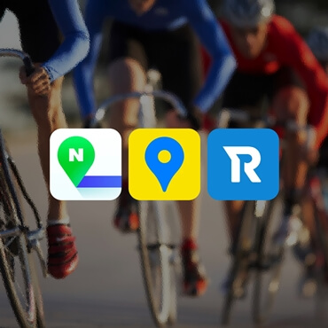 Bicycle navigation app